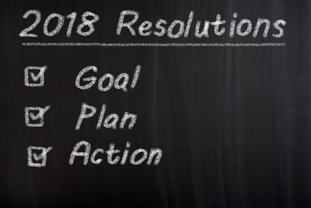New Year 2018 Resolution Check List